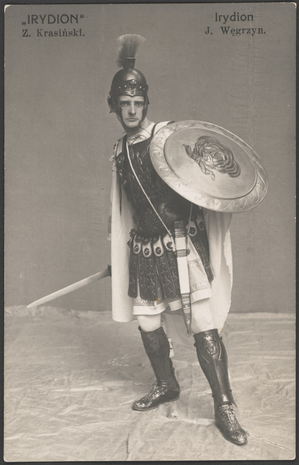 Na zdjęciu aktor Józef Węgrzyn w przebraniu Irydiona.